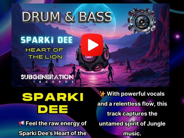 Sparki Dee - Heart Of The Lion Press Release image
