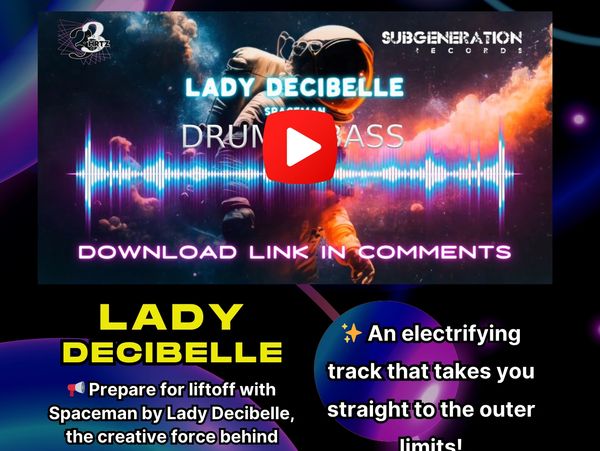 Lady Decibelle - Spaceman Press Release image