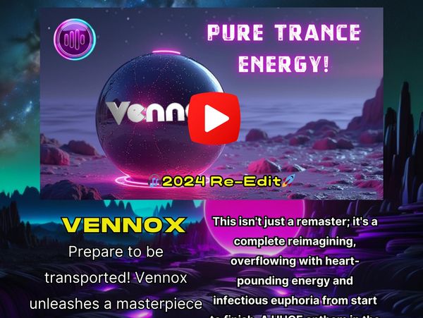Vennox Welcome to the world of sound Press Release