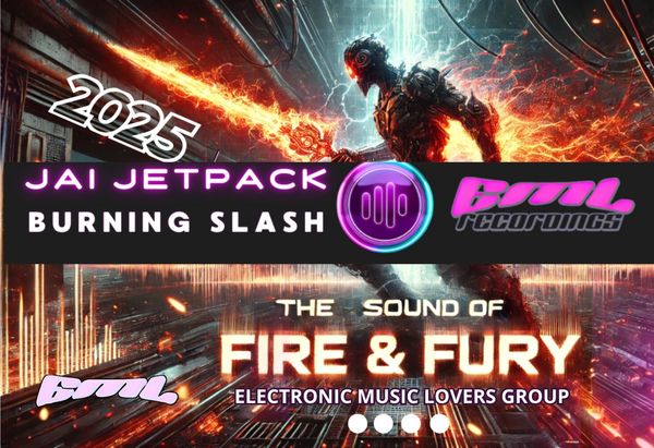 Jai Jetpace - Burning Slash - Cover Art