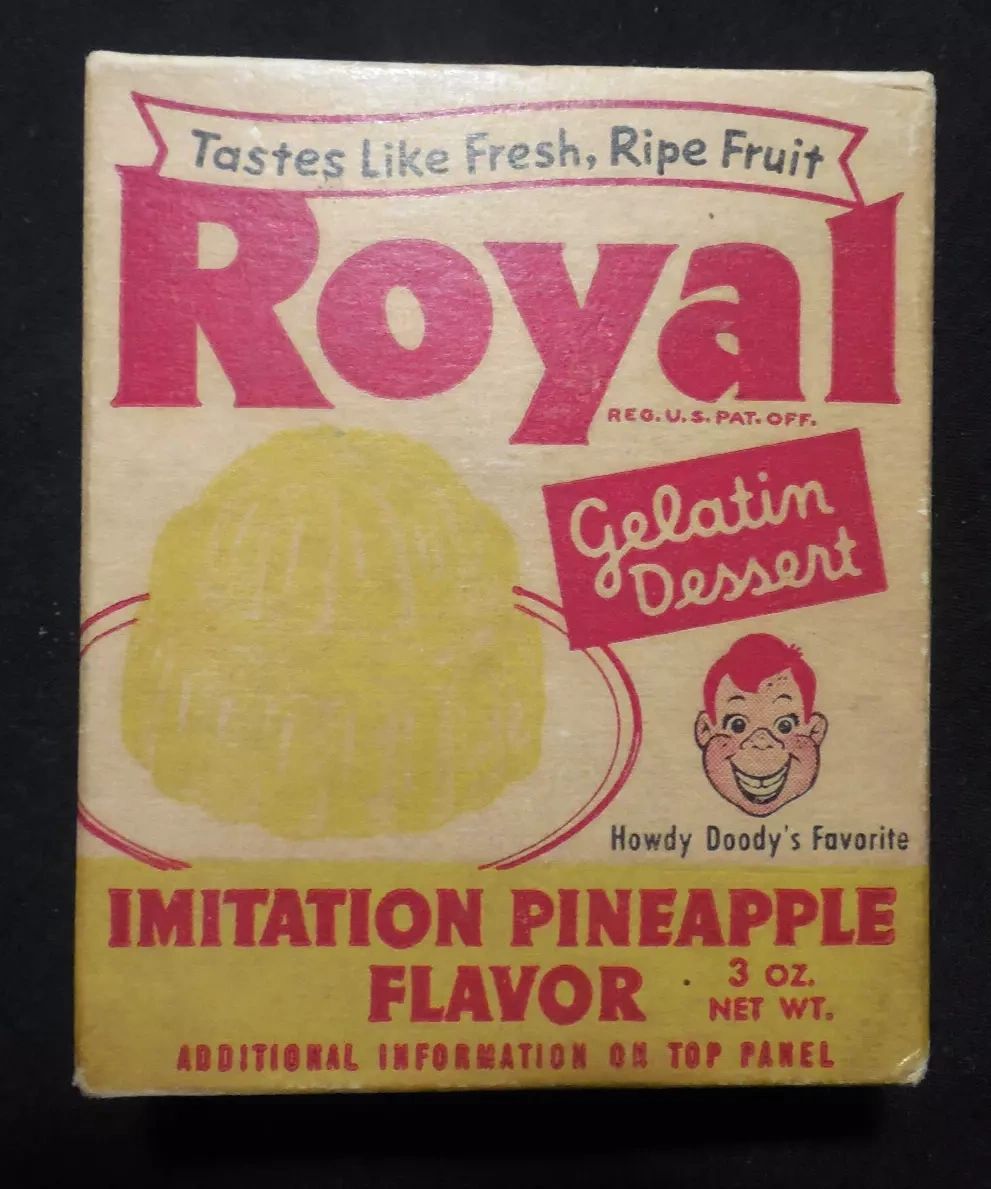 Royal Gelatin Dessert box