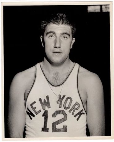 Vince Boryla original photo used for his Bread for Health card.