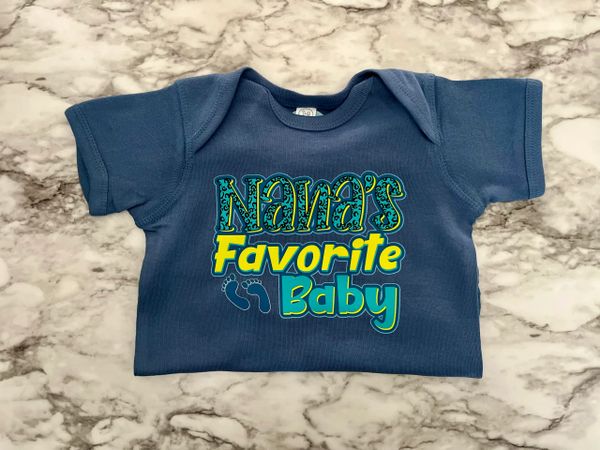 Nana will be sure to love seeing her favorite baby rockin this graphic snap bottom.