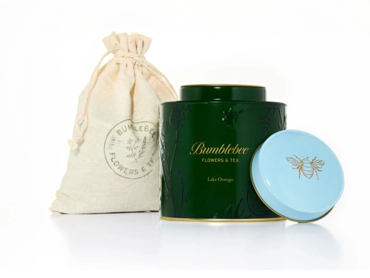 Bumblebee Flowers & Tea, Signature Tin Can