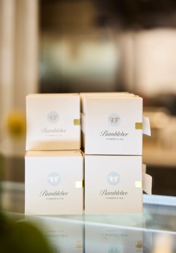 Bumblebee Flowers & Tea, Travel Tea Boxes