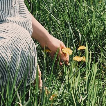 Bumblebee Flowers & Tea, Picking Flowers