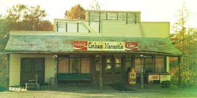 Cotham Mercantile in Scott, Arkansas
The heat on the swamp will make you want a cold Coca-Cola!