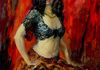 "Gypsy Dancer" - Oil on Canvas, 48 x 36 in