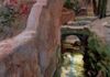 "Acequia Madre. Santa Fe. New Mexico." - Oil on canvas. 24 x 18 in