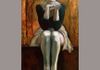 "Linda Ridgway" - Oil on Canvas, 58 x 29 in