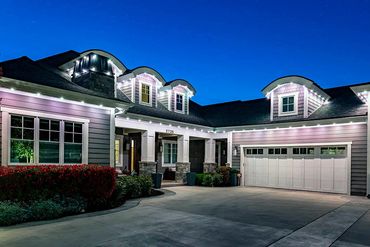 track lighting outside