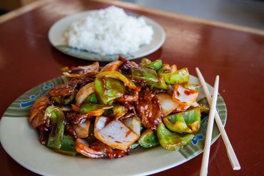 A must try is the Peppersteak at Highlands Great Wall in Lincoln!