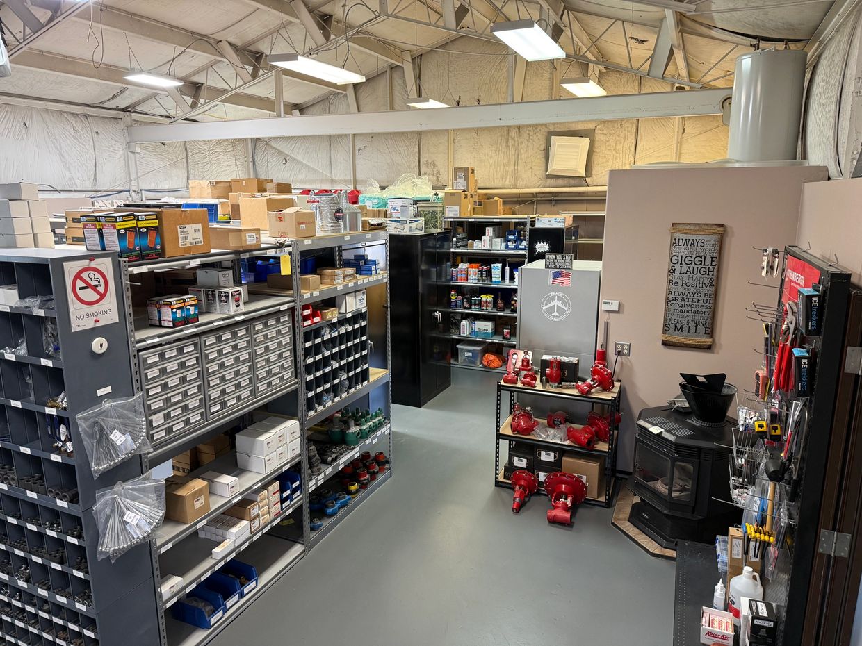 Wyoming Service and Supply warehouse stock photo.