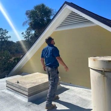 NE FL Roof Inspection for wildlife damage, ensuring your home stays protected and pest-free.