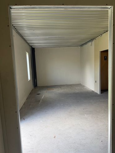 Inside of a partially In-Plant Modular Buildings Installations by SoFlo installations nationwide