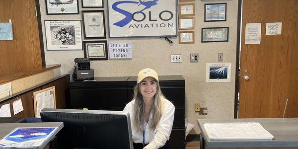 Customer Service staff at Solo Aviation