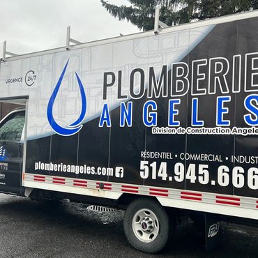 Camion Plomberie Angeles Drain égout et drain français