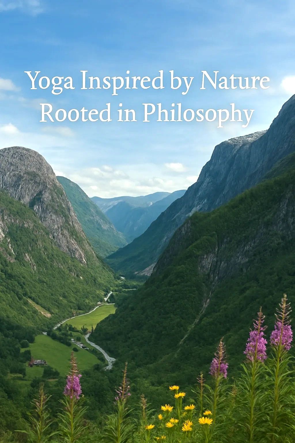 Yoga Inspired by Nature, Rooted in Philosophy