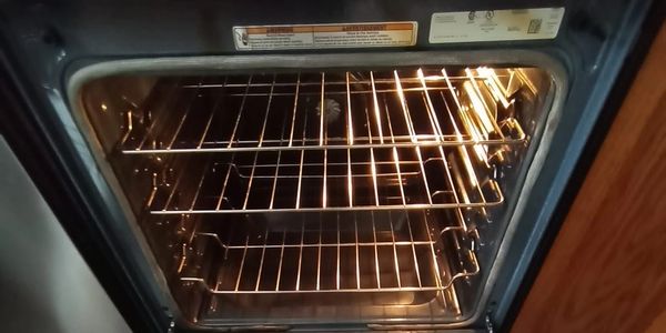 Deep cleaning Oven