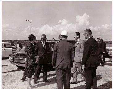 The Grand Duchess of Luxembourg meets Gene.