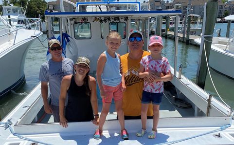 Virginia Beach Fishing Charter Kid Family Friendly
