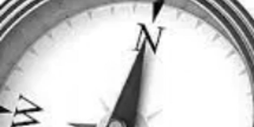 A compass pointing north illustrates the navigation guidance offered by Attorney Joyce at every stag