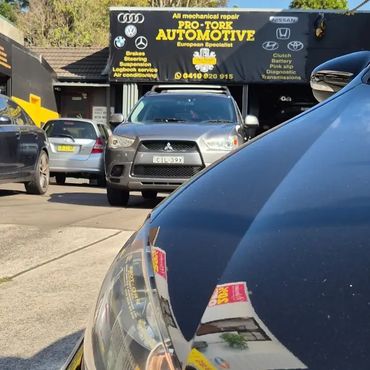 The exterior of PRO-Tork Automotive in Tempe