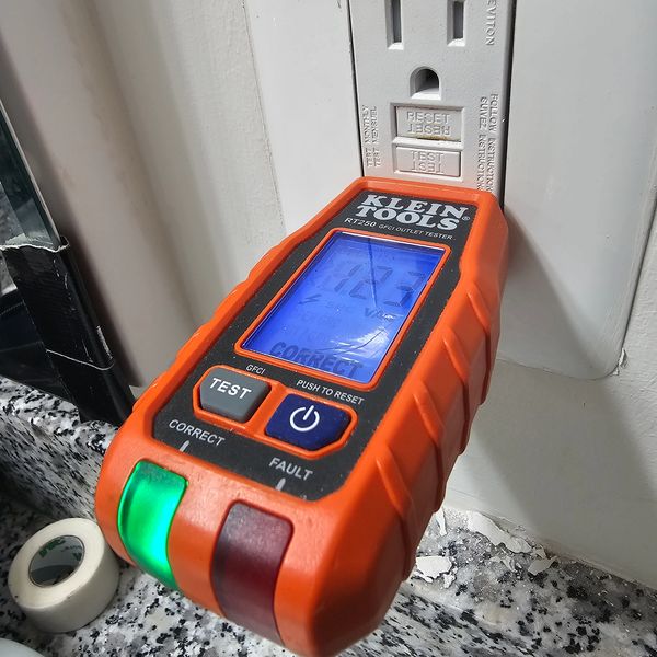 Our fast and precise tool help us determine the actual voltage at your home or business receptacle.