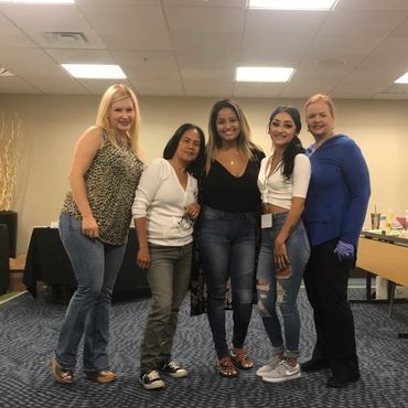 Microblading training with Carmen at BEAM aesthetics in Milwaukee