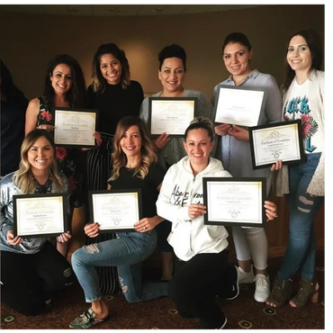 Microblading training with Carmen at BEAM aesthetics in Milwaukee