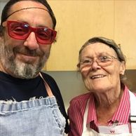 Picture of Robert with Joann, who is in this podcast episode with him