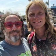 Picture of Robert with Rose who is in this podcast episode with him