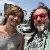 Picture of Robert with Tyler who is in this podcast episode with him