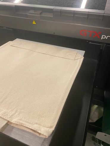 Direct to garment machine.