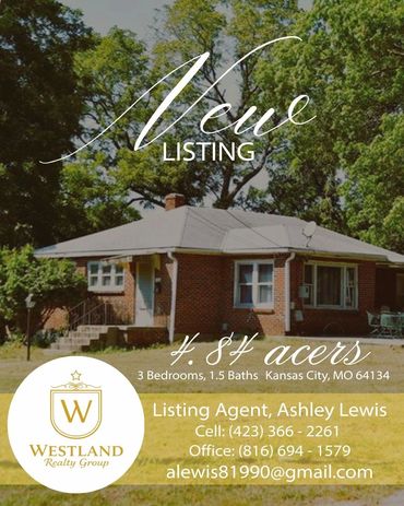 Westland Realty's agent, Amanda Lewis, has a new listing in Kansas City Missouri on 4.84 acers of la