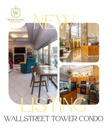 Westland Realty's agent, Nathan Davis, has a condo listing in the Wallstreet Tower in downtown Kansa
