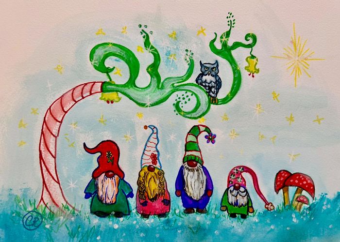 Yuletide Garden Gnomes