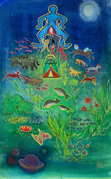 Gouache on Paper