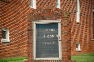 Jesus Is Coming Sign