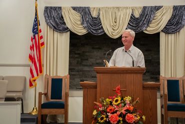 Pastor Greg Berkey Preaching