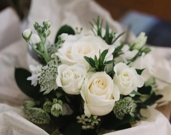 wedding flower crown