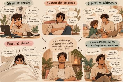 représentation des émotions et de la kinésiologie