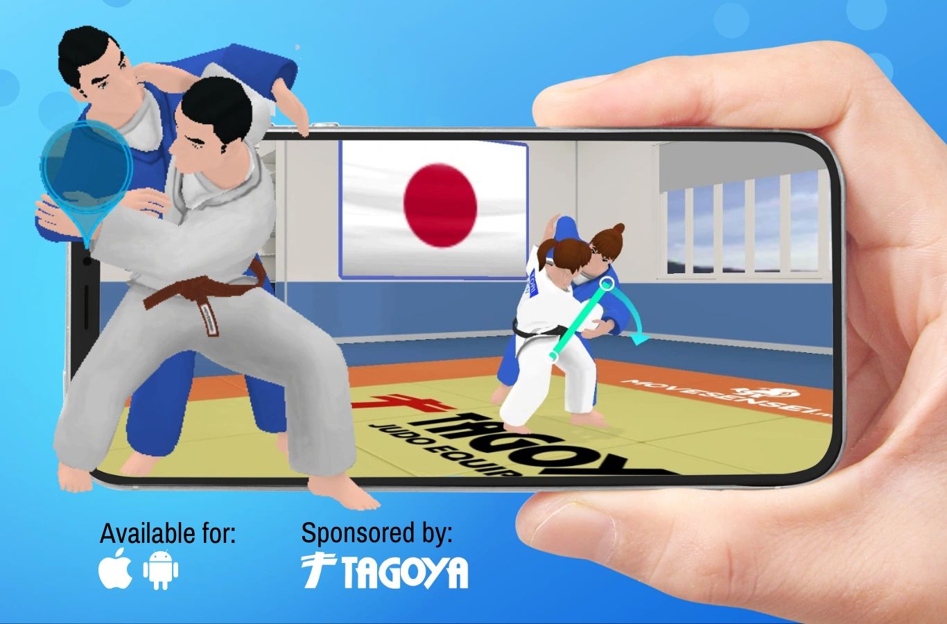 Judo app startup virtual learning play game