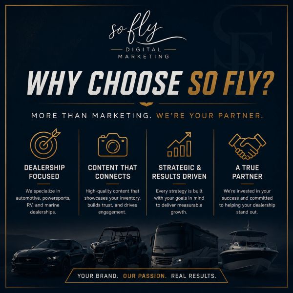 So Fly Digital Marketing highlights partnership and strategic growth.