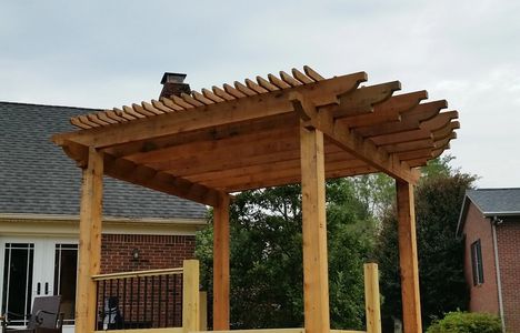 Western Red Cedar Timber Pergola