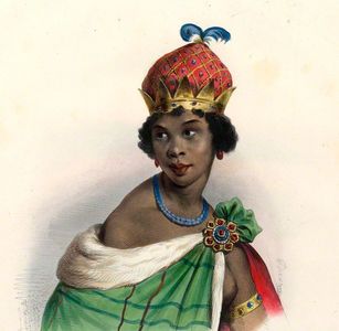 Ann Zingha, Queen Nzinga Mbande, a 17th-century African ruler of the Ndongo and Matamba kingdoms.