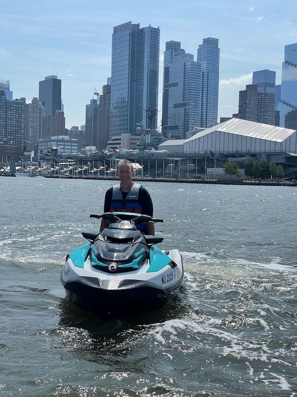 NYC Private Tour of Landmarks No Crowd Seadoo GTX Air & Space Museum New York City Views jetski