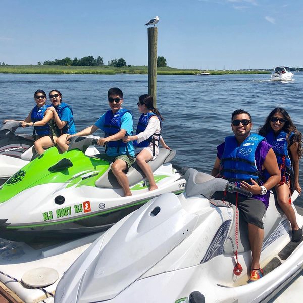 Jersey Jet Ski GREAT activities rental zone and in the Raritan Bay off route 35 group fun things NJ