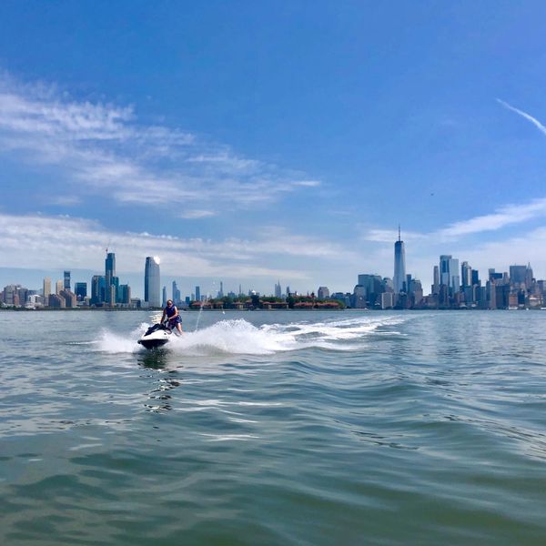 Jersey Jet Ski Has the Most Scenic Jet Ski Rental Zone in the United States! Next to Ellis Island