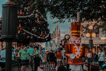 Christmas time at Magic Kingdom Park, Walt Disney World